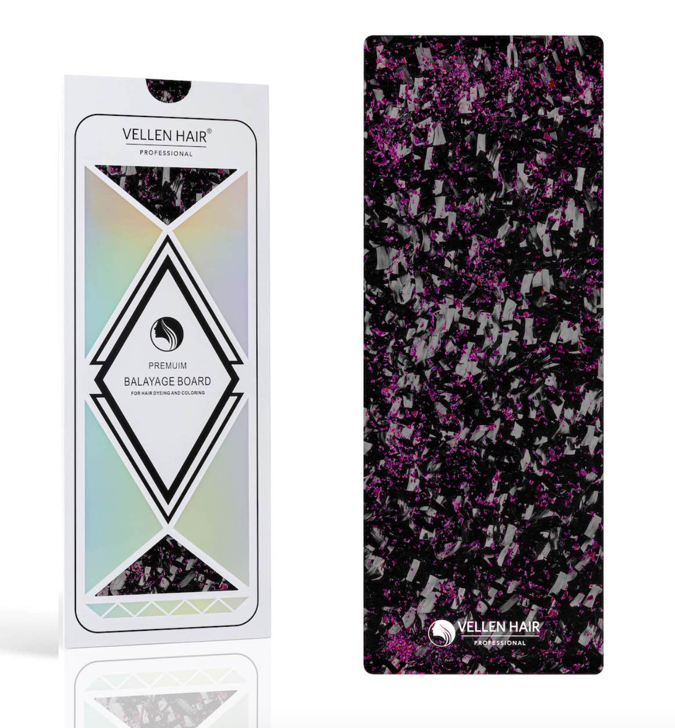 Planche à balayage Vellen Hair - Design moucheté