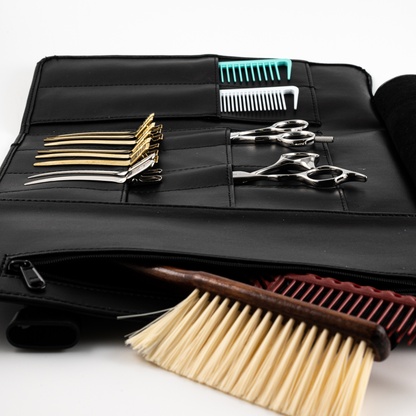 Grande trousse en cuir SACO