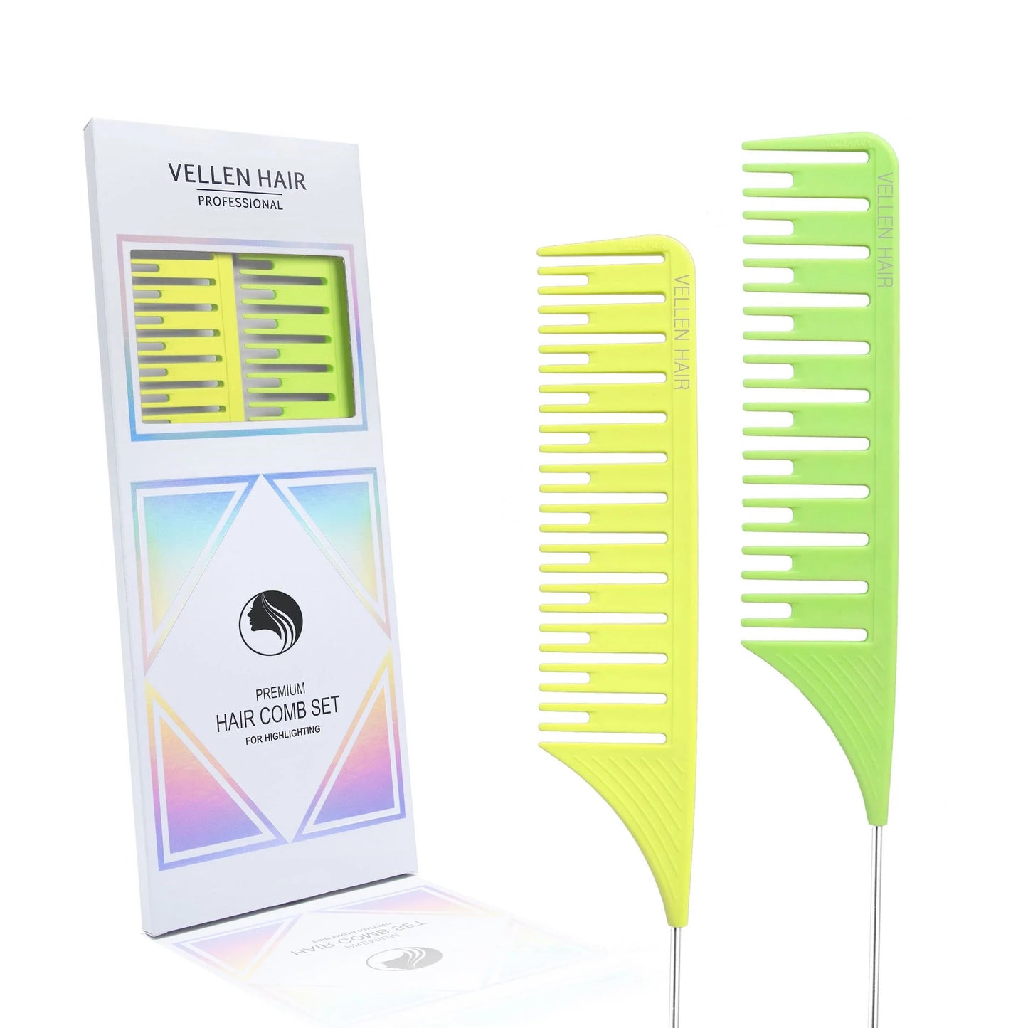 VELLEN HAIR COMB SET x2