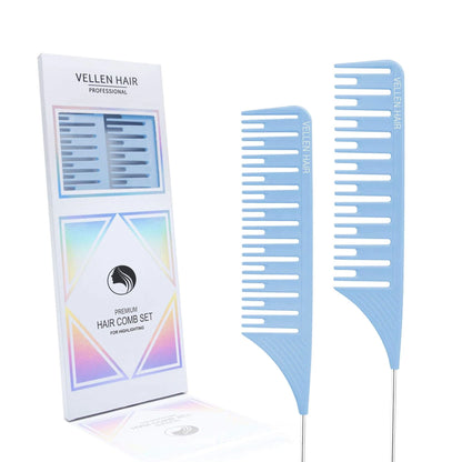 VELLEN HAIR COMB SET x2