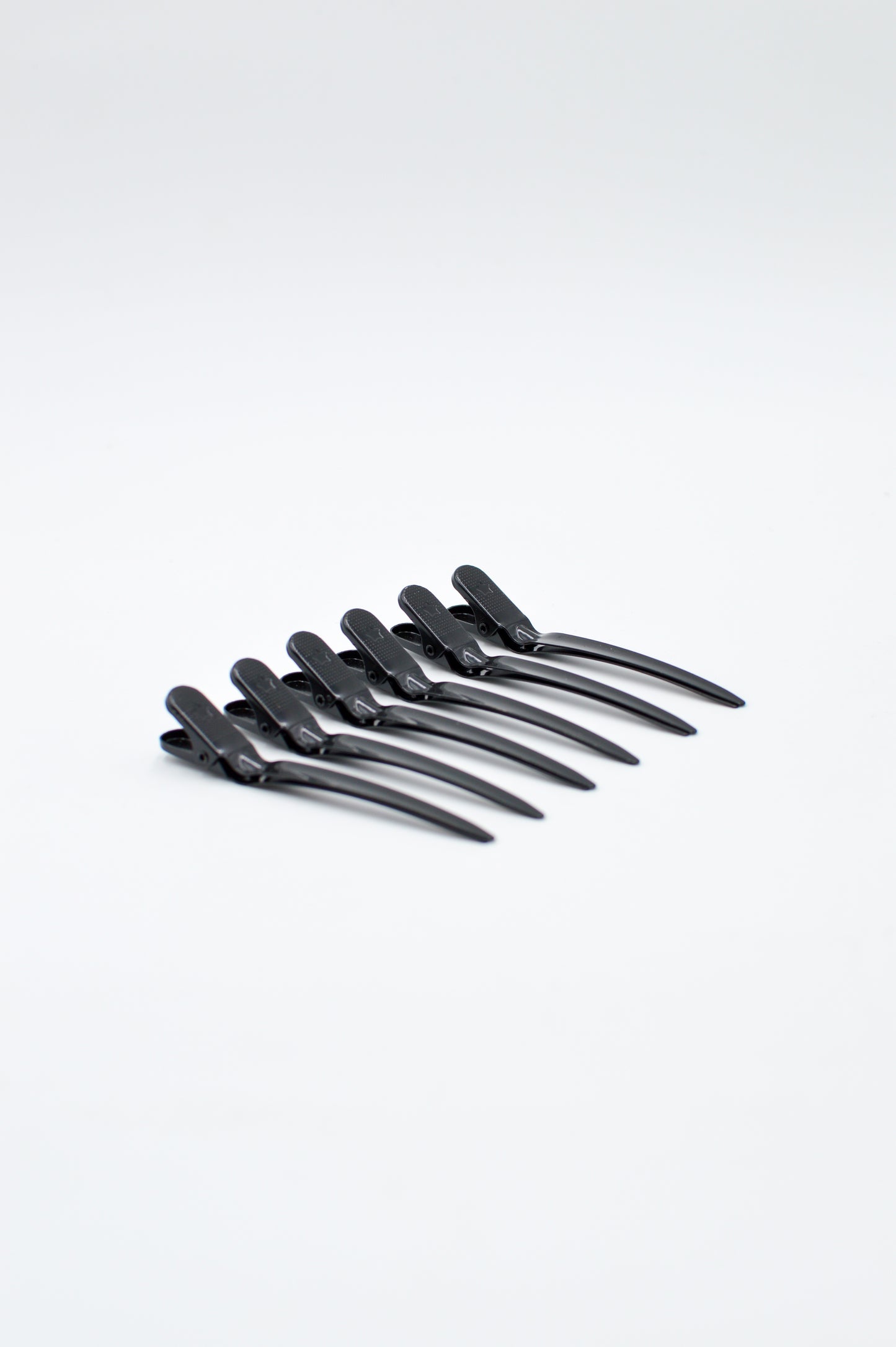 Pinces de coiffage x6 noires