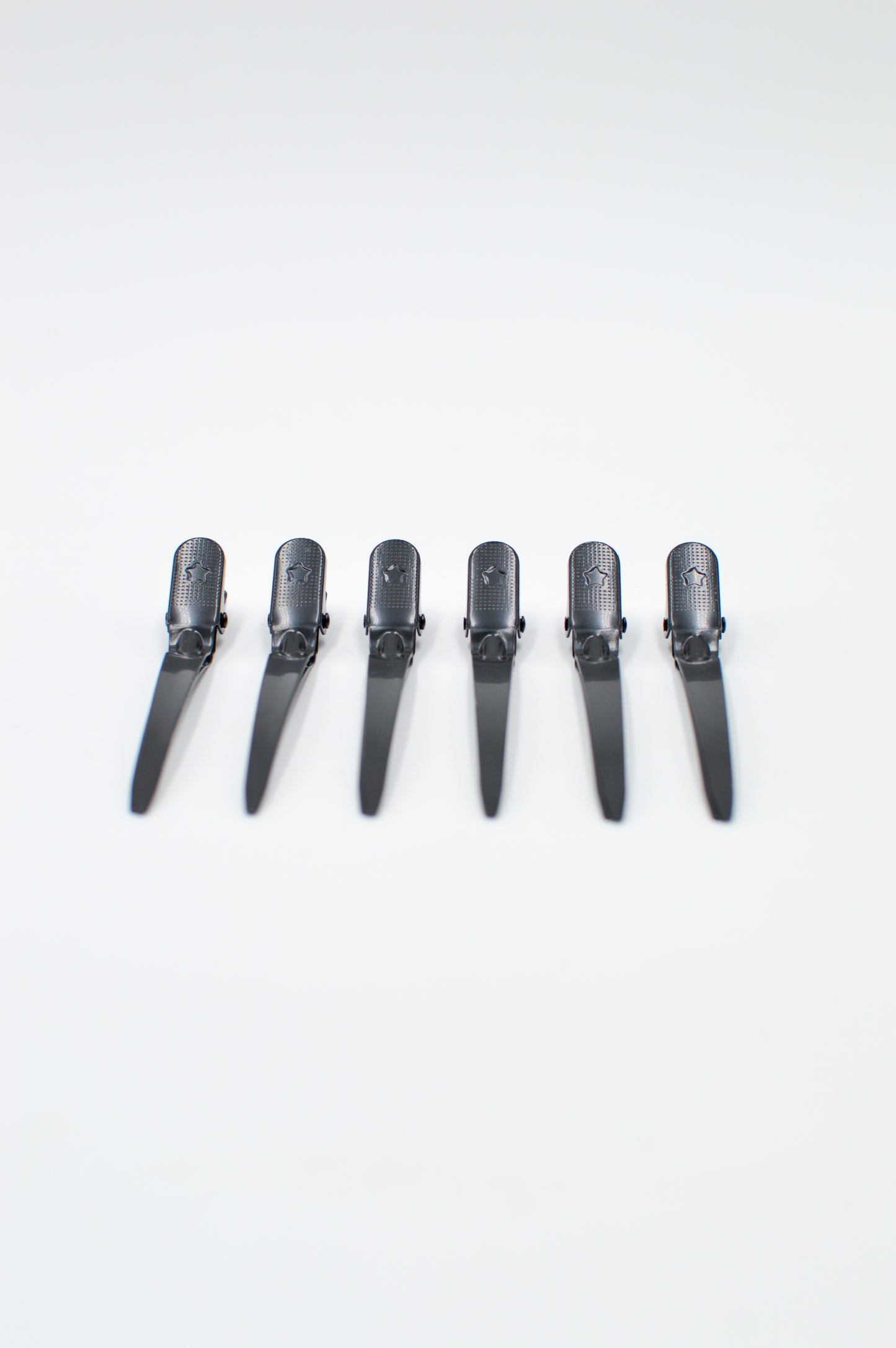 Pinces de coiffage x6 noires
