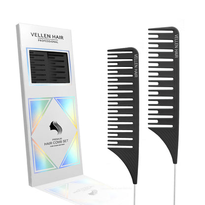 VELLEN HAIR COMB SET x2