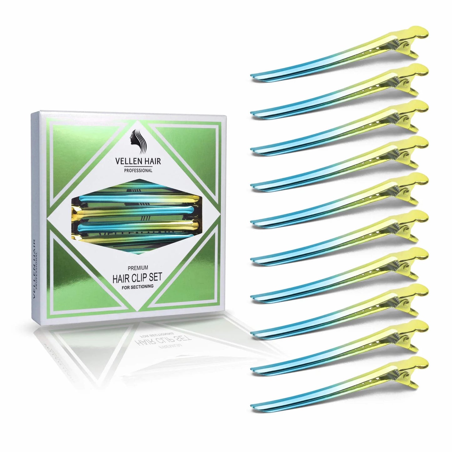 VELLEN HAIR SECTIONING CLIPS x10