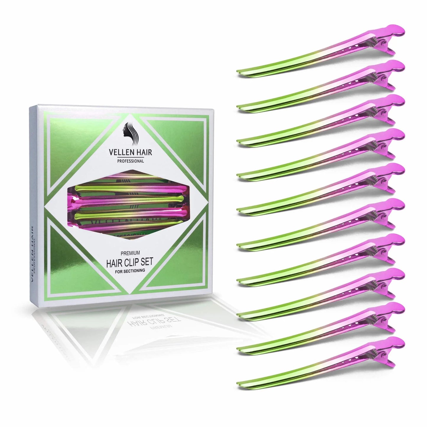 VELLEN HAIR SECTIONING CLIPS x10