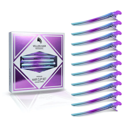 VELLEN HAIR SECTIONING CLIPS x10