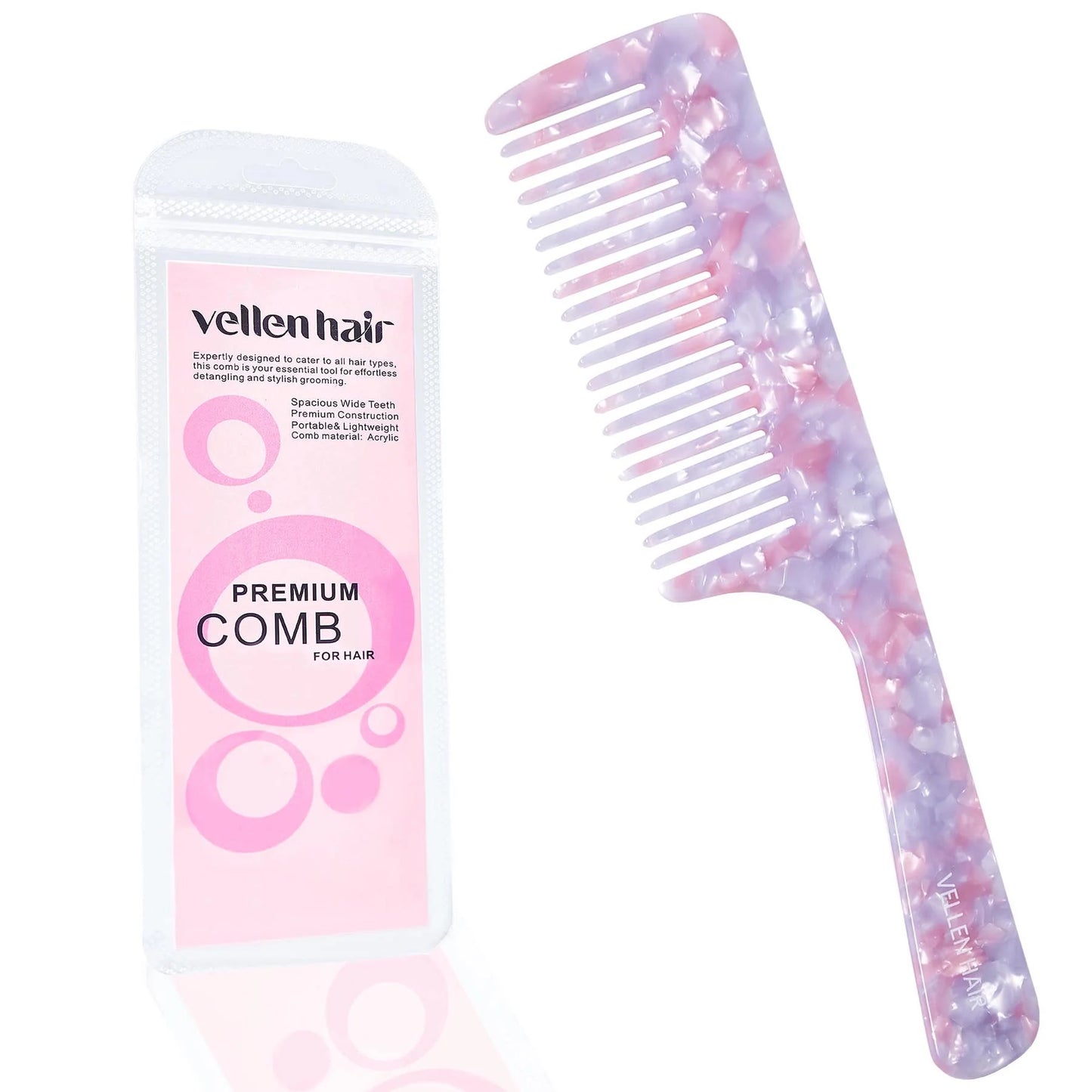 Peigne démêloir écailles avec manche VELLEN HAIR