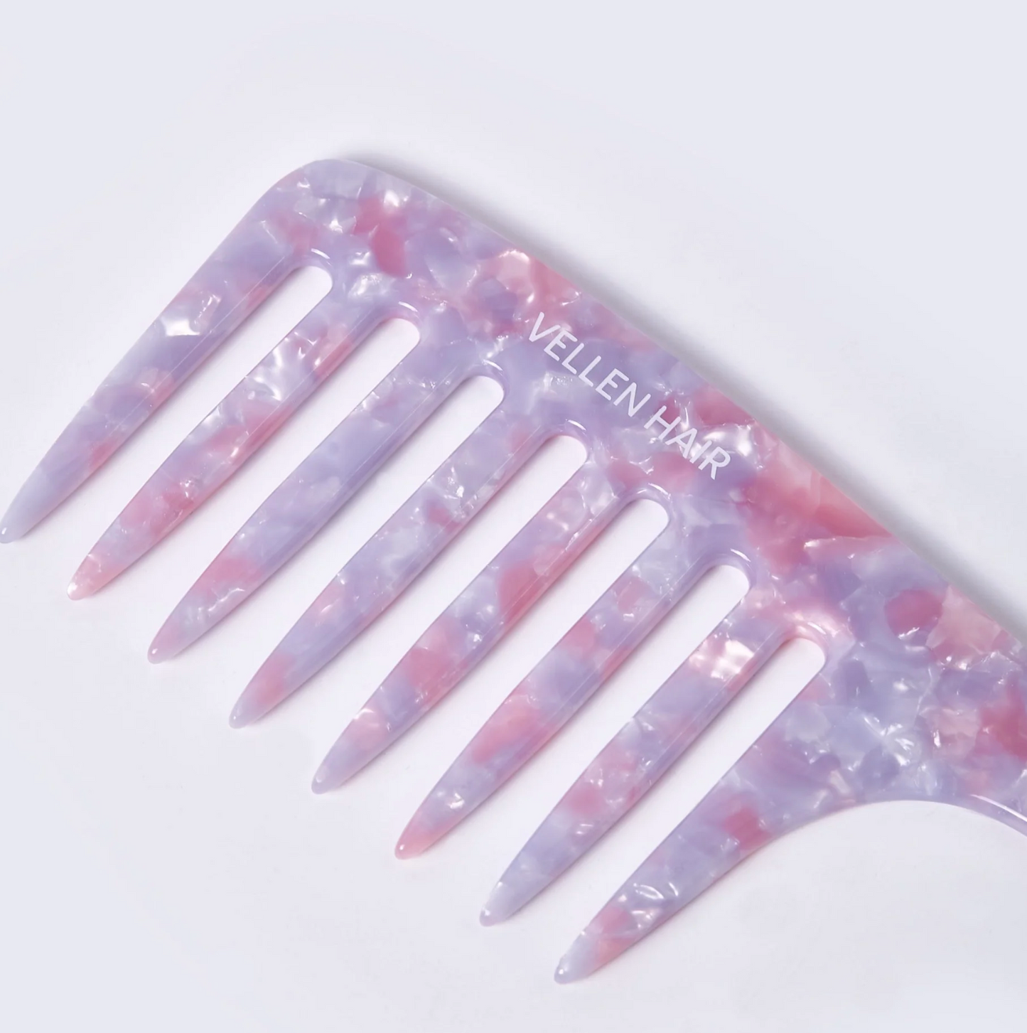 Peigne démêloir écailles à dents larges avec manche VELLEN HAIR