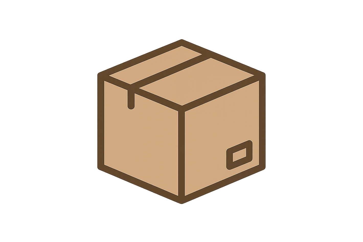 icône d'un carton 